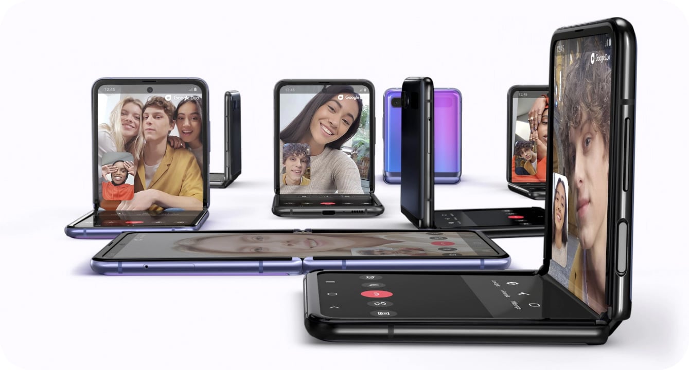 Samsung Smartphone Galaxy Z Flip Mirror Purple