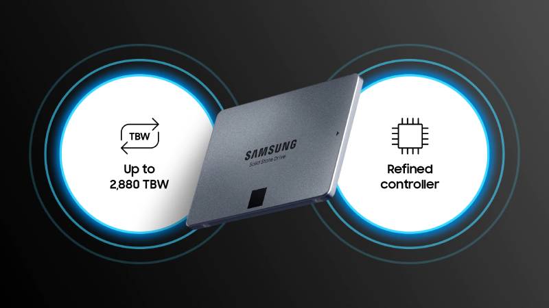 Samsung SSD 870 QVO 1TB SATA III R560MB/s W530MB/s 3Y