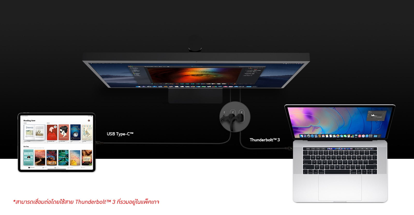 LG MONITOR 24MD4KL-B.ATM (IPS 4K Thunderbolt)