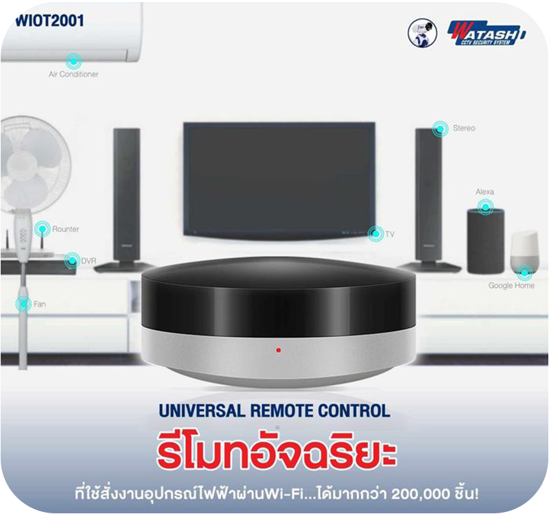 Wsi Wireless Remote WATASHI WIOT2001A Wi-Fi Remote Controller