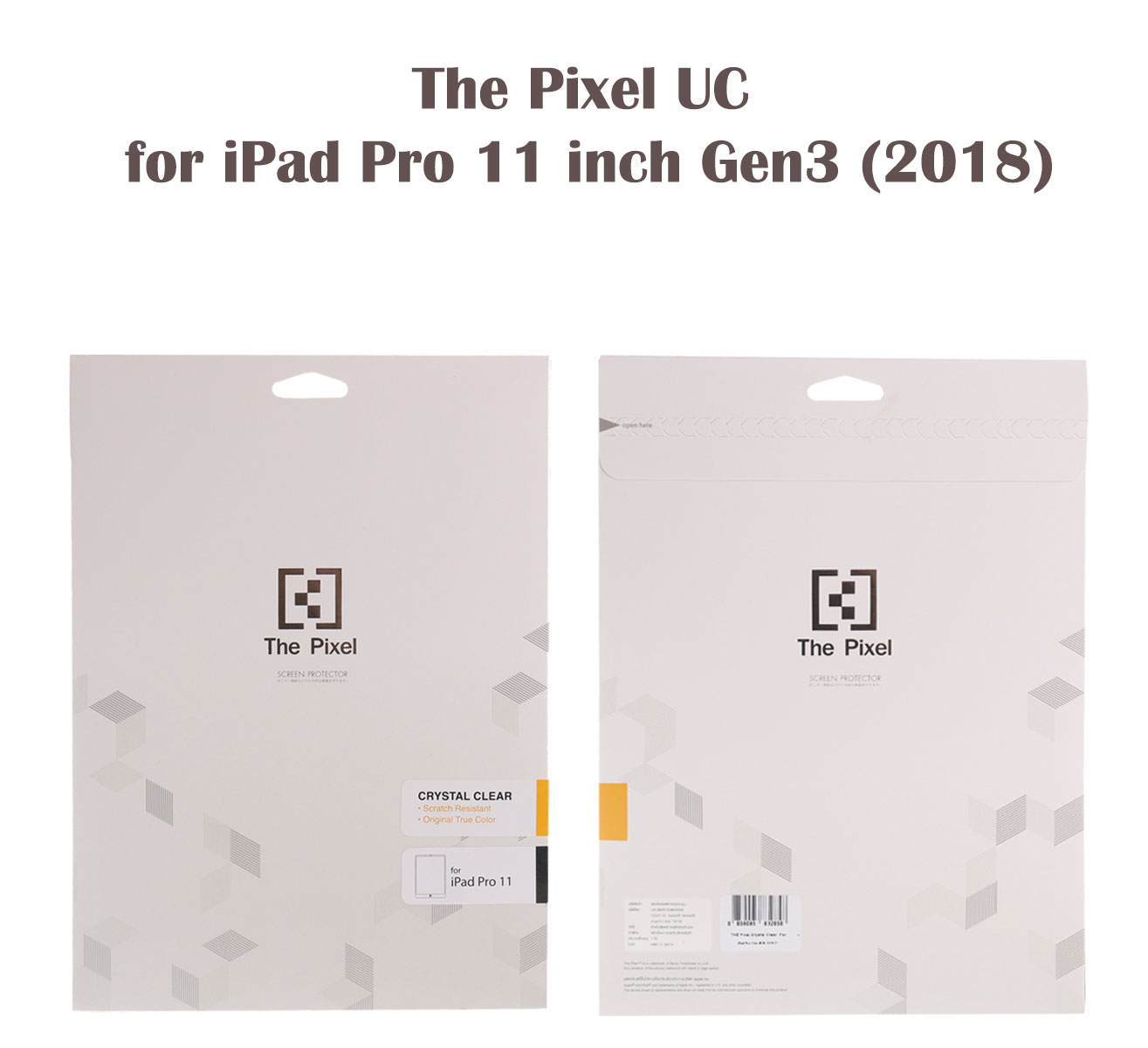 Film The Pixel UC for Apple iPad Pro 11 inch Gen3 (2018)