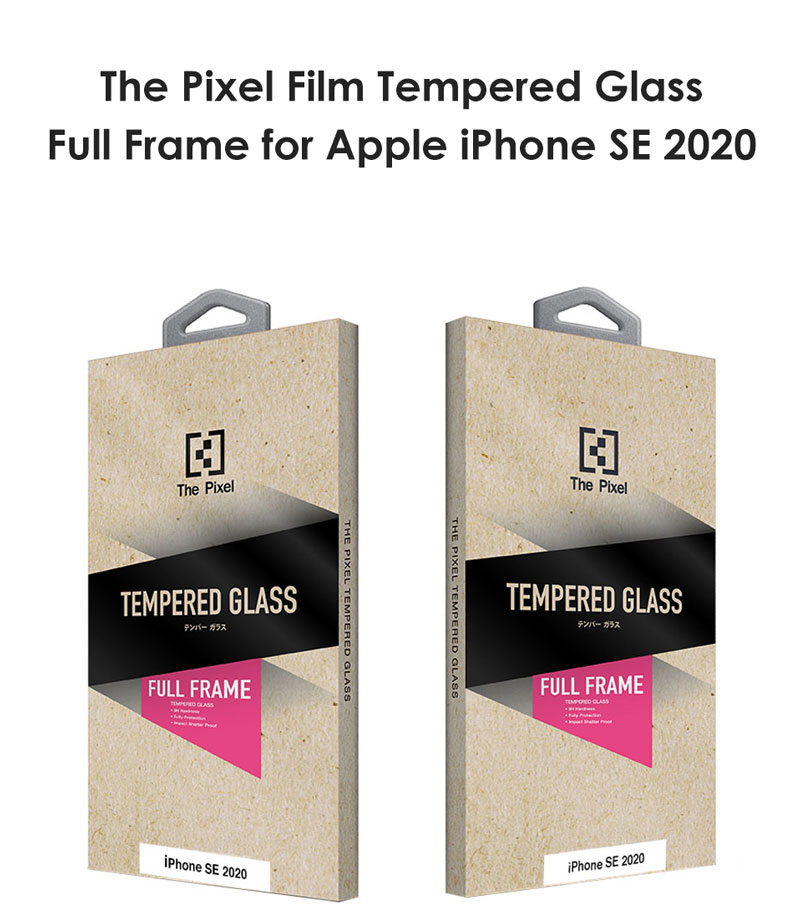 ฟิลม์กันรอย The Pixel Tempered Glass Film iPhone SE 2020 / SE 3 2022