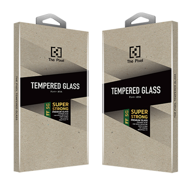 Pixel Film Tempered Glass Full Frame Super SG for Apple iPhone 12/12 Pro Black
