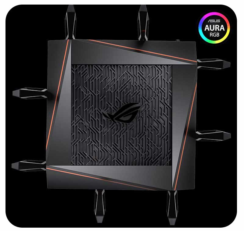 Asus GT-AX11000 Tri-band Wi-Fi 6 (802.11ax) Gaming Router V.2