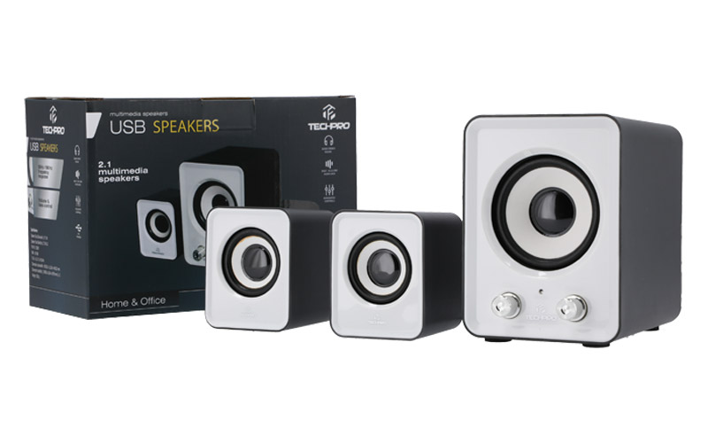 Tech Pro Speaker 2.1 TS002 Black