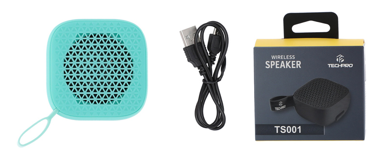 Tech Pro Bluetooth Speaker TS001 Mint