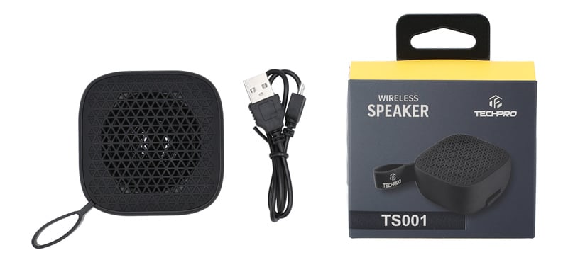 Tech Pro Bluetooth Speaker TS001 Black