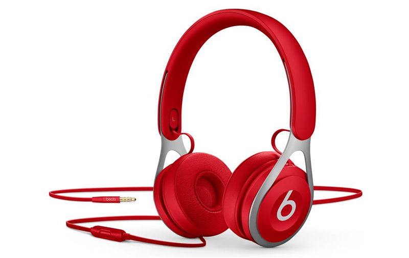 Apple Beats Headphone with Mic. EP Red