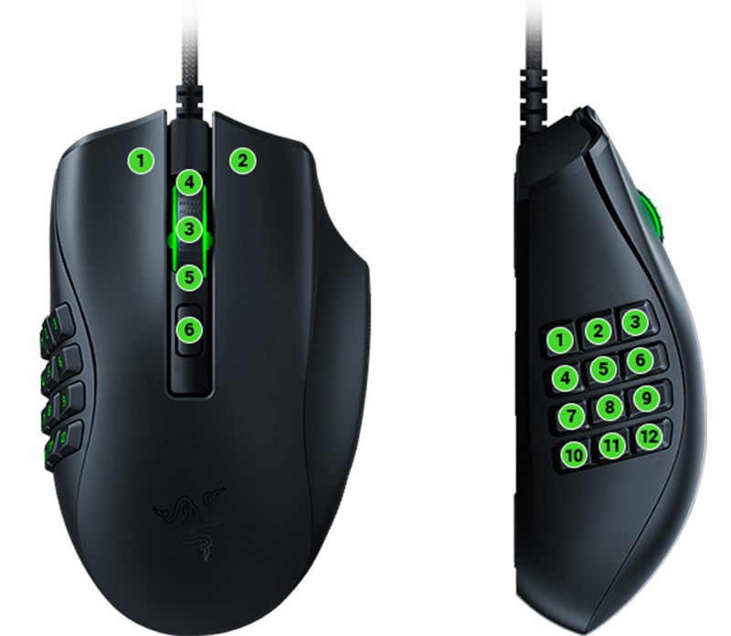 Razer Gaming Mouse Naga X