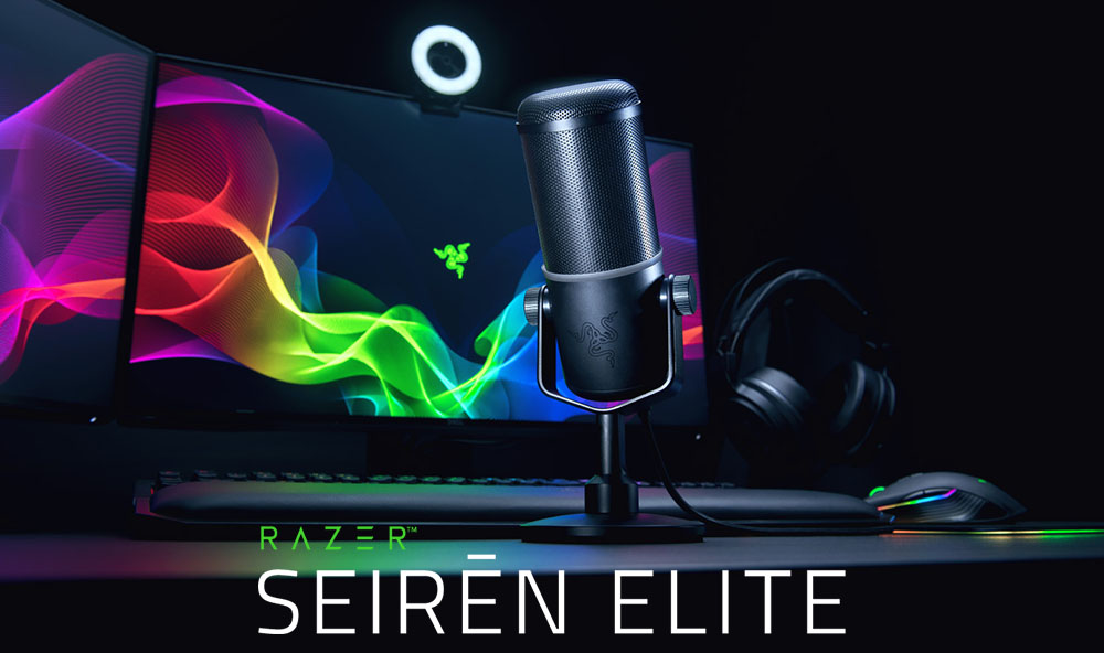 Razer Seiren Elite USB Streaming Microphone-RAZER