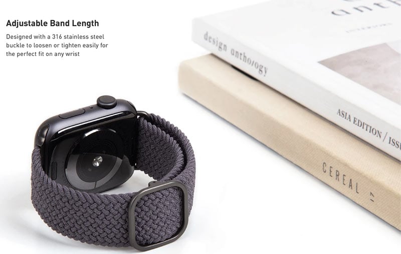 Uniq Casing for Apple Watch Strap Aspen Braided