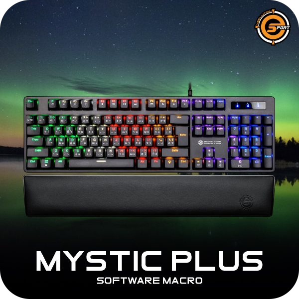 Neolution Gaming Mechanical Keyboard Mystic Plus Black