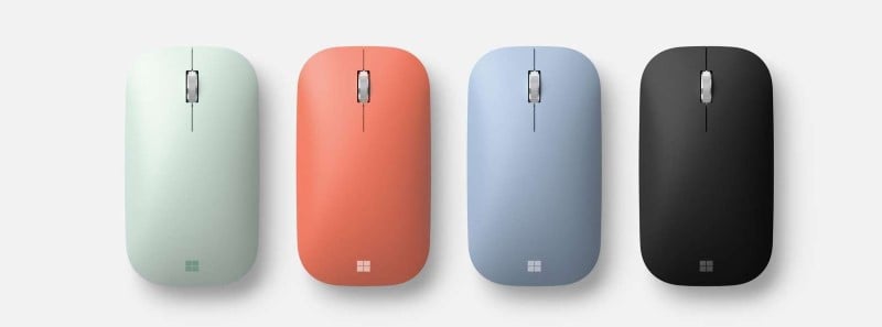 Microsoft Bluetooth Mouse Modern Mobile Mint