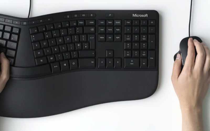 Microsoft Bluetooth Mouse Ergonomic Black