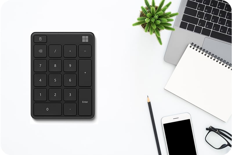 Microsoft Bluetooth Numpad Black
