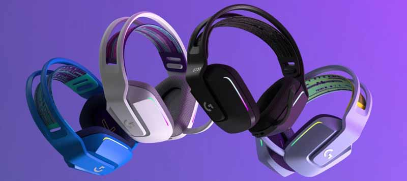 Logitech Gaming Headset G733 Lightspeed White Logitech Gaming Headset G733 Lightspeed White
