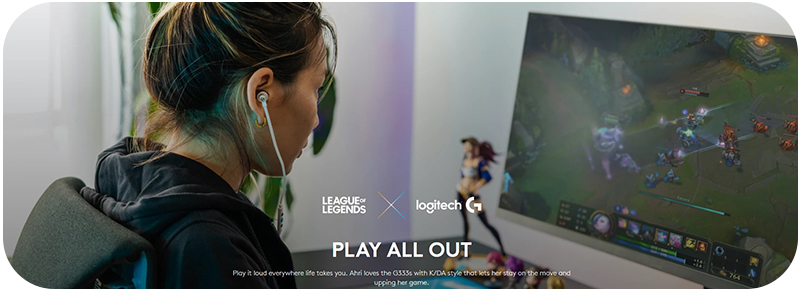 Logitech Gaming Headset G333 Black