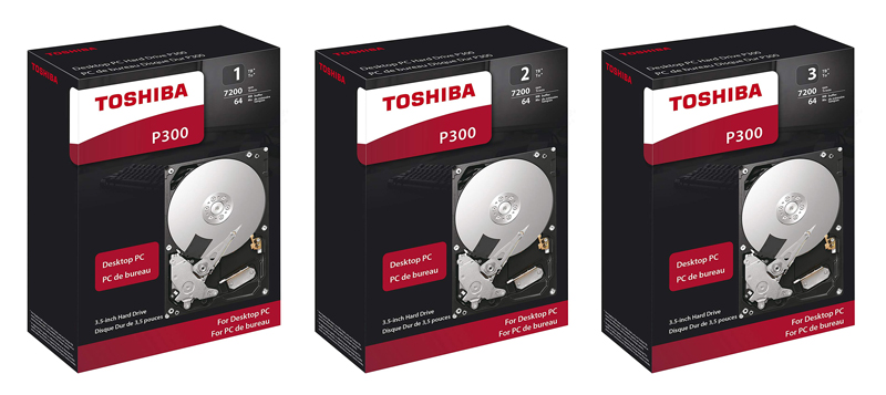 Toshiba HDD PC 1TB 7200RPM SATA III 64MB Toshiba HDD PC 1TB 7200RPM SATA III 64MB