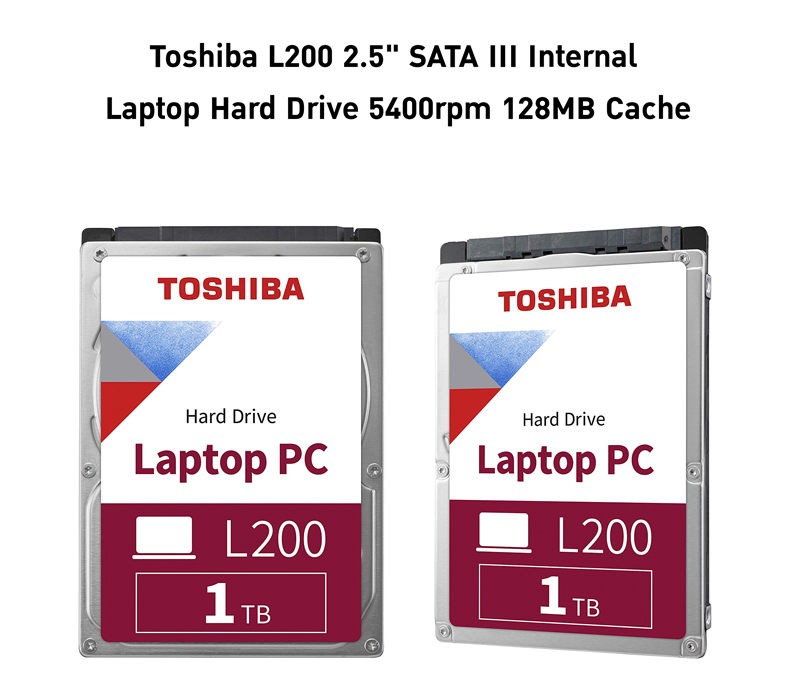 Toshiba HDD Notebook 1TB 5400RPM SATA III 128MB 