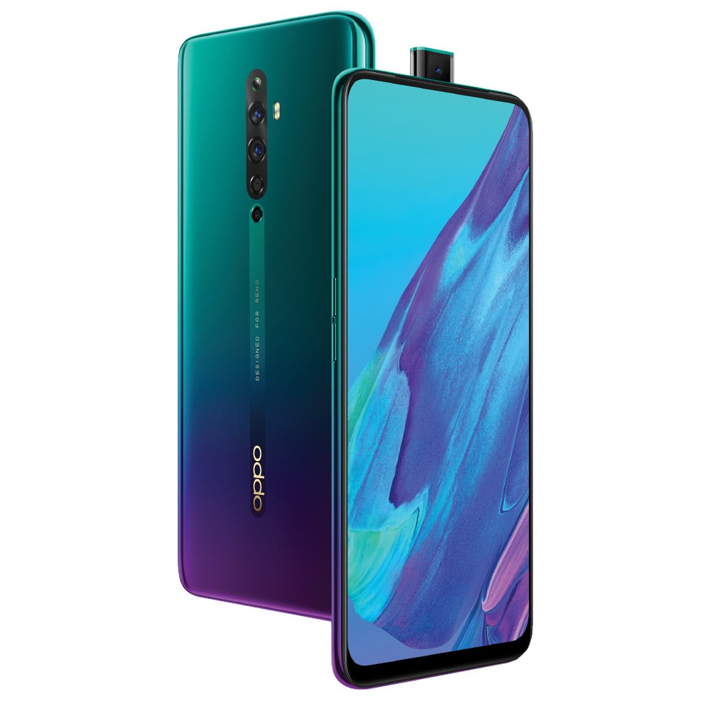 OPPO Reno2F Nebula Green