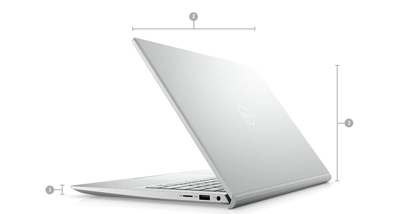 Dell Notebook Inspiron 5405-W566154104THW10 Silver
