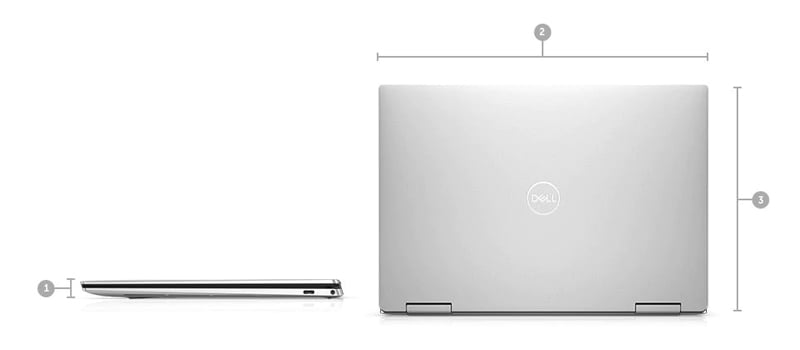 Dell Notebook XPS13 7390 W567053113THW10 Silver