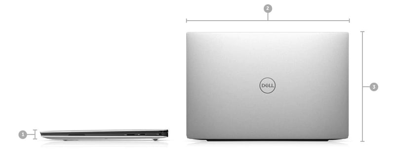 Dell Notebook XPS13 7390 W56705606THW10 Silver