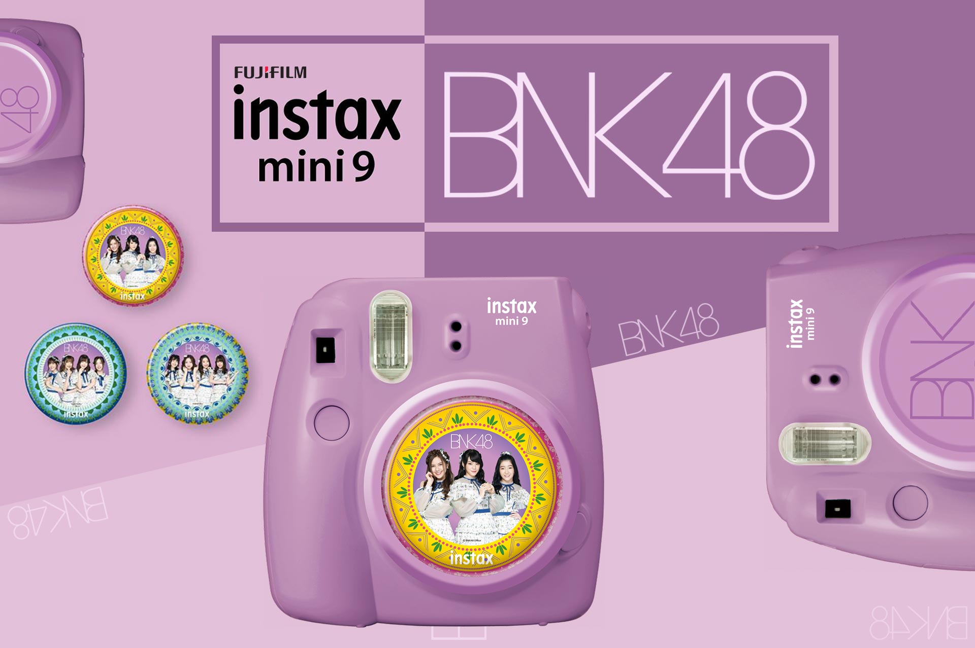Fujifilm Instax  Mini 9 BNK 48 Edition