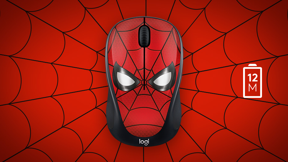 Logitech Mouse Wireless M238 Marvel Collection - Iron Man