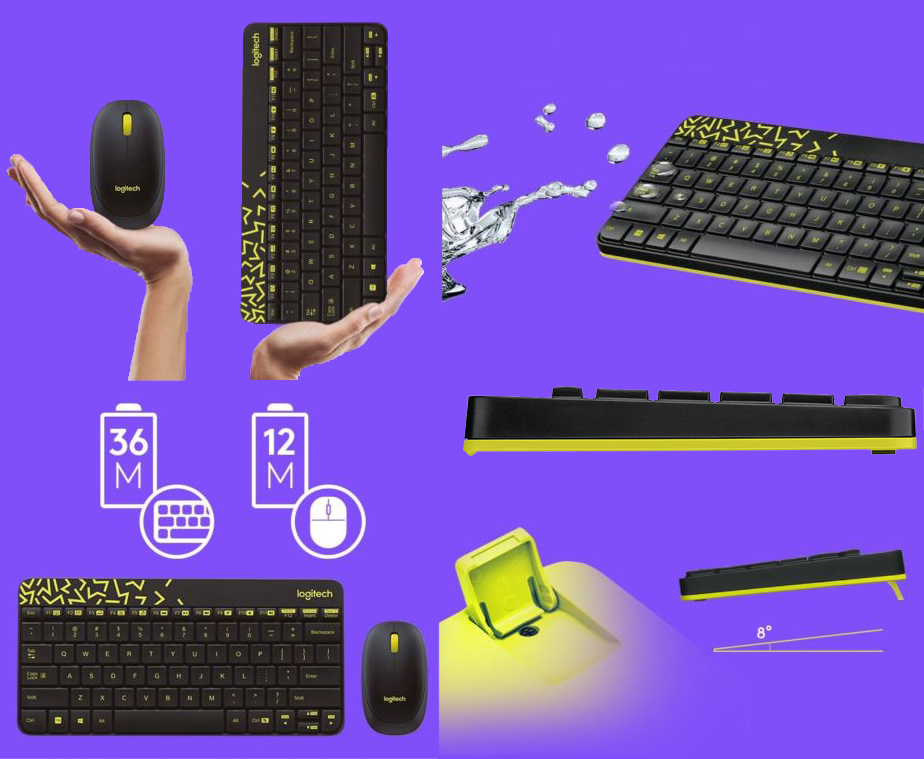 ซื้อ เมาส์และคีย์บอร์ด Logitech Mouse&Keyborad Wireless Combo MK240 Black/Chartreuse TH เมาส์ไร้สาย, คีย์บอร์ดไร้สาย, เมาส์, คีย์บอร์ด, อุปกรณ์คอมพิวเตอร์, Mouse, MouseWireless, Keyboard, Keyboard Wireless ราคาพิเศษ พร้อมโปรโมชั่นลดราคา ส่งฟรี ส่งเร็ว ทั่วไทย  