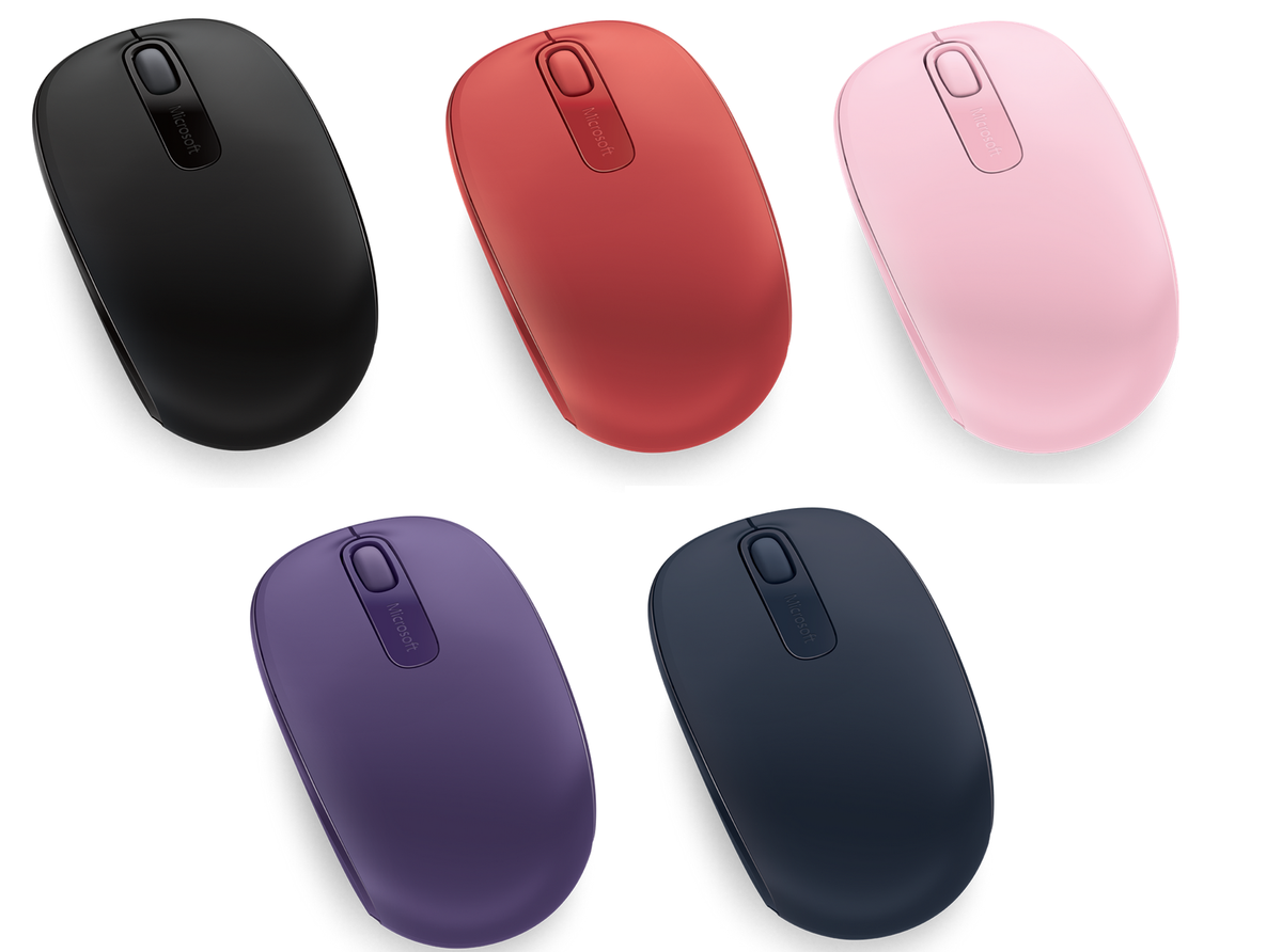 Microsoft Wireless Mouse Mobile 1850 Pink