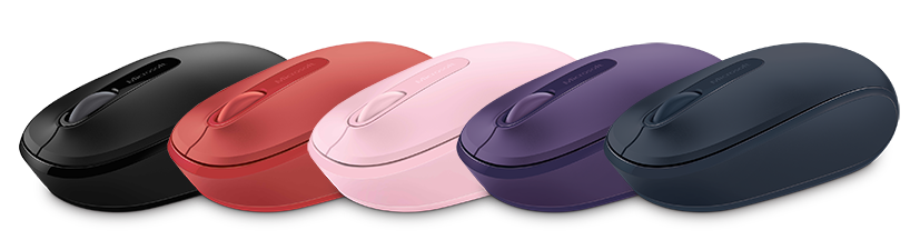 Microsoft Wireless Mouse Mobile 1850 Pink