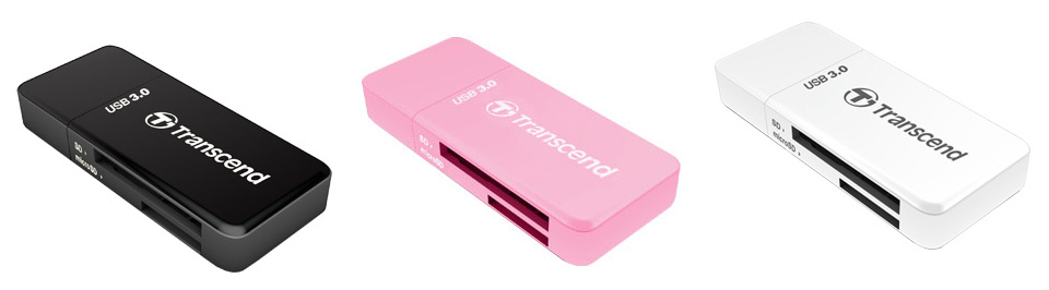 Transcend USB3.0 Card Reader (TS-RDF5K) Black